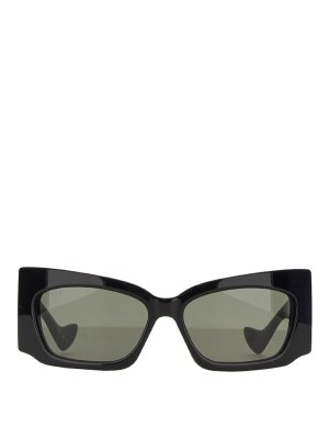 The Attico Norma Sunglasses - Black - Women | ATTICO73C3SUN
