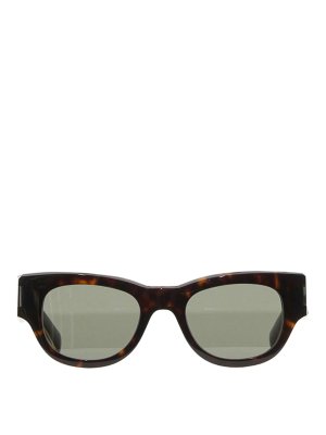 SAINT LAURENT: Sonnenbrillen - Sonnenbrille - Grau