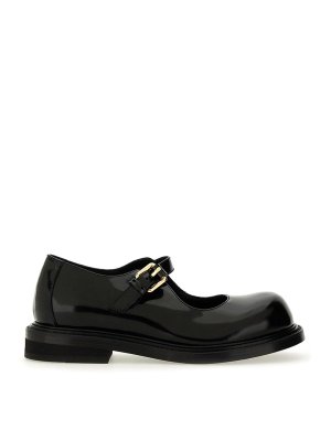 MOSCHINO: flat shoes - Mary Jane Olivia