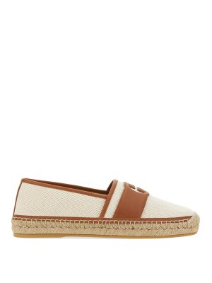 GUCCI: espadrilles - Espadrilles With Cross Gg