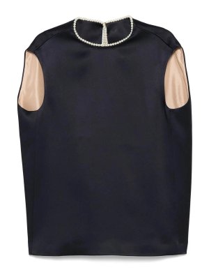 CARVEN: blouses - Sleeveless Blouse