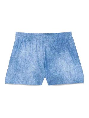 FISICO: Shorts - Short - Foncé Délavé