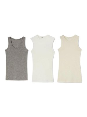 JIL SANDER: Tops & Tank tops - 3 Pack Tank Top