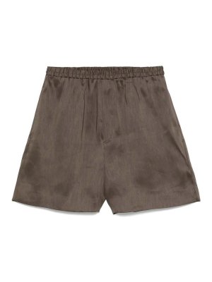 LOULOU STUDIO: Shorts - Short - Marron