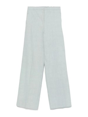 LOULOU STUDIO: Casual Hosen - Casual Hose - Hellblau