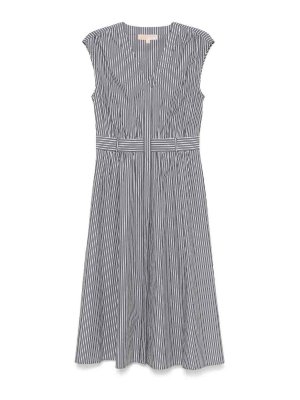 スカート SACAI 'Suiting Bonding Mix' dress White Sacai White Suiting Bonding Mix Dress | ModeSens