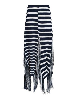 Proenza Schouler: Faldas media pierna y semilargas - Falda Semilarga - Azul