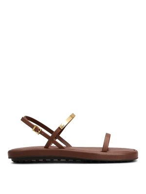 TOD'S: Sandalen - Sandalen - Braun