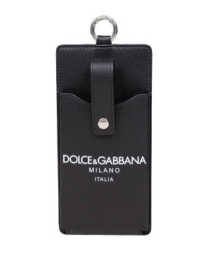 DOLCE & GABBANA: Cases & Covers - Dolce & Gabbana Cellular Leather holder