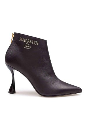 Balmain: Botines - Botines - Negro
