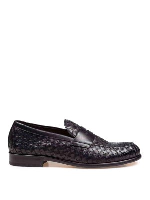 Doucal's: Mokassins und Slippers - Mokassins - Schwarz