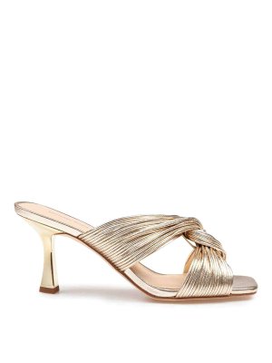 MICHAEL KORS: Zapatos chinelas - Chinelas - Metálico