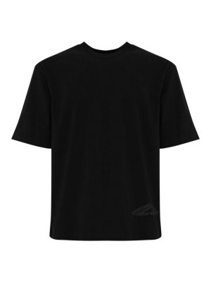 Barrow Black Cotton Orso T-Shirt - Black - Men | S5BWUATH164110