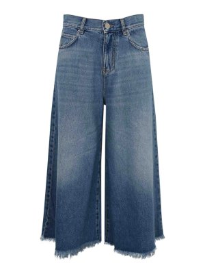 Pinko: トラウザーショーツ - ショートパンツ - デニム