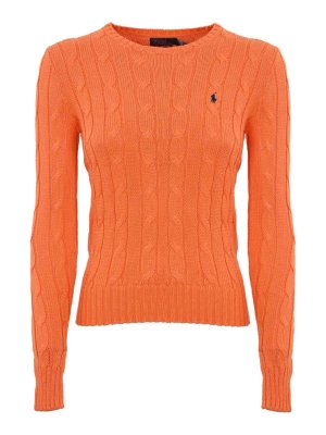 POLO RALPH LAUREN: Pull col rond - Pull Col Rond - Orange