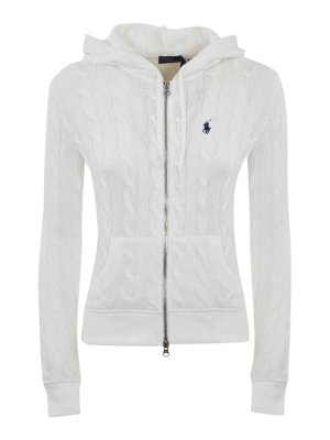 POLO RALPH LAUREN: スウェット＆セーター - スウェットシャツ/セーター - 白