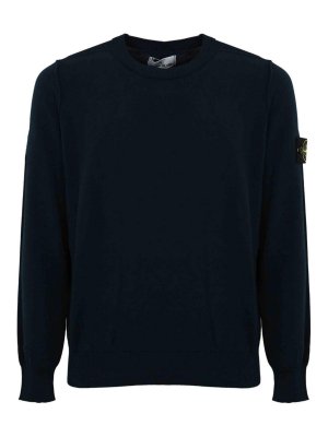 STONE ISLAND: maglia collo rotondo - 5100053 maglia di cotone organico morbido