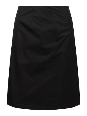MONCLER: Faldas media pierna y semilargas - Falda Semilarga - Negro