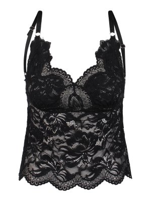 RABANNE: Tops y camisetas sin mangas - Top - Negro