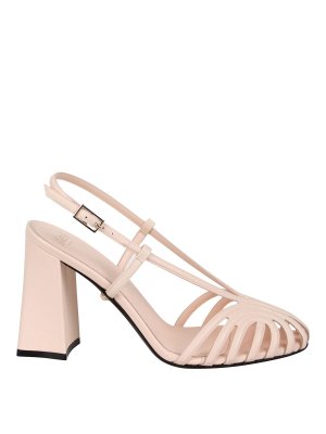 サンダル・ミュール STUART WEITZMAN 'Plume' sandals Pink SD582 Stuart Weitzman Plume sandals - Pink - Women | SD582POUDRE