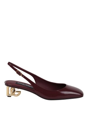 サンダル・ミュール Giannico FW21 LEATHER PUMP (GI0230.10CP_30918057) Giannico Leather Pump - Purple - Women | GI023010CP30918057