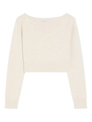 Max Mara: ボートネック - ボートネック - ベージュ