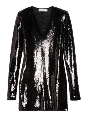 SPORTMAX: Vestidos media pierna - Vestido Midi - Negro