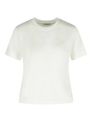 BURBERRY ホワイト Tシャツ レディース　XS bua-8017103-m1.jpg