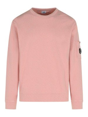 C.P. COMPANY: Strickpullover mit Rundhalsausschnitt - Rundhalspullover - Nude