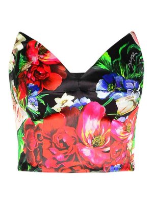 DOLCE & GABBANA: Tops & Tank tops - Multicolor Viscose Top
