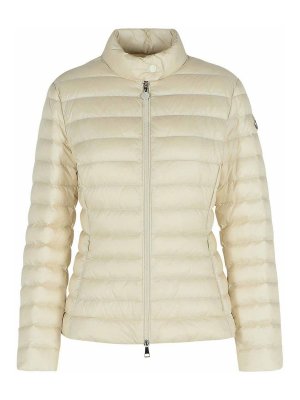 バーバリー　ダウンコート　クリーム Burberry ダウンジャケット - Check - クリーム | 8104910