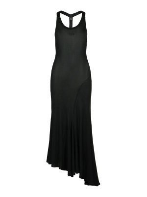 【送料&関税込】Michael Kors ribbed Dress In Black Viscose B Ribbed Stretch Viscose Tank Dress | Michael Kors [US]