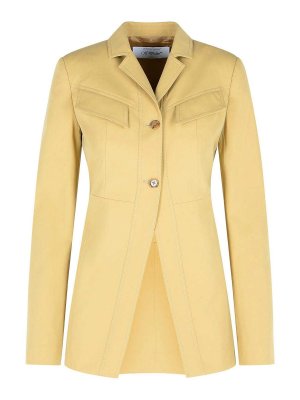 OFF-WHITE: Vestes casuals - Veste Casual - Beige