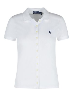 POLO RALPH LAUREN: ポロシャツ - ポロシャツ - 白