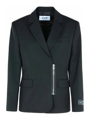 m.s.g.m.: Vestes casuals - Veste Casual - Noir