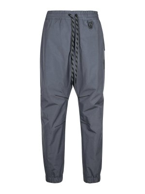 Thom Browne Jogger Navy Cotton Pants - Dark Blue