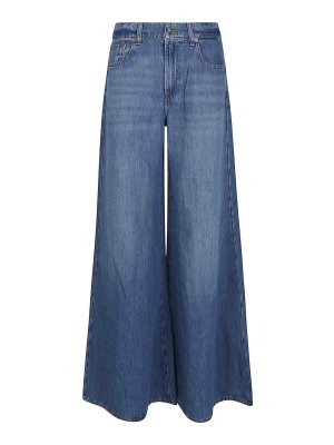 7 FOR ALL MANKIND: Jeans boot-cut - Jeans Boot-Cut - Azul