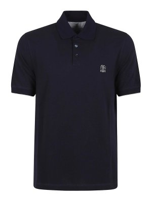 BRUNELLO CUCINELLI: Camisetas - Camiseta - Azul