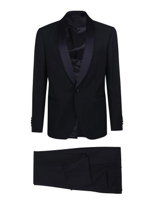 LARDINI: formal suits - Blue smoking suit