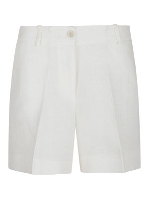 Fabiana Filippi Tailored Linen Bermuda Shorts