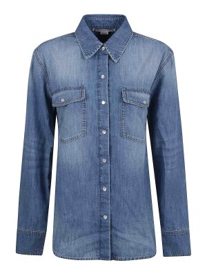 STELLA McCARTNEY: シャツ - シャツ - ブルー