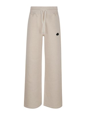 パンツ MSGM Woman Pants Cream 3841MDP06257126 02 Pants and shorts for women: casual, fashion - MSGM Official