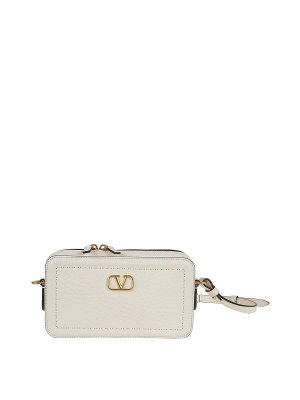 ショルダーバッグ・ポシェット ALEXANDER WANG Women Messenger Bags 20225K26L144 White Alexander Wang White Shoulder Bag - White - Women | 20225K26L144