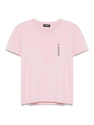 M.S.G.M. Printed T-shirt - Fuchsia - Women | 3042MDM16021749814