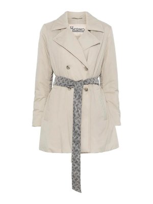 HERNO: Trenchcoats - Trenchcoat - Gelb