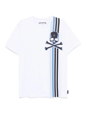 Tシャツ・カットソー ZANONE Men T-shirt Blue 815194ZG380 Z0542 Zanone Short Sleeve Cotton T-Shirt - Blue - Men