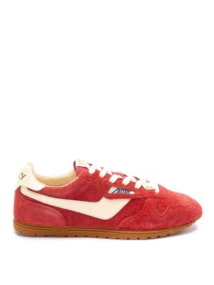 AUTRY: Chaussures de sport - Baskets Windspin en cuir et daim