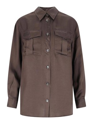 ASPESI: Chemises - Chemise - Marron