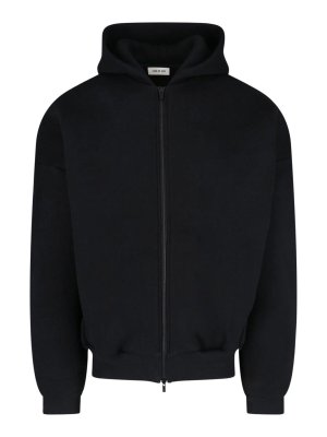 パーカー・フーディ JIL SANDER Men Hoodies J47GU0129J20039001 Black Jil Sander logo-print Hoodie | Black | FARFETCH