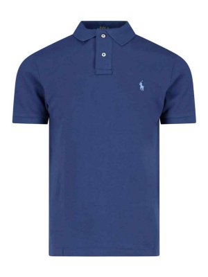 Brioni Knitted Polo Shirt - Blue - Men | UMKC0LPBK024000